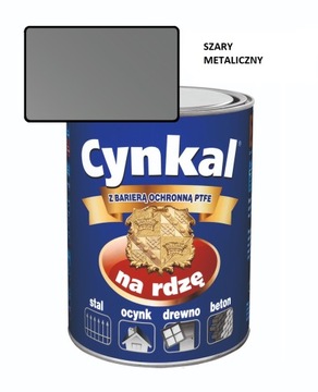 Farba uniwersalna CYNKAL 700ml SZARY METALICZNY