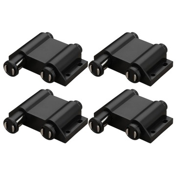1 Set 4Pcs Door Pivot Hinge Double Head Magnetic