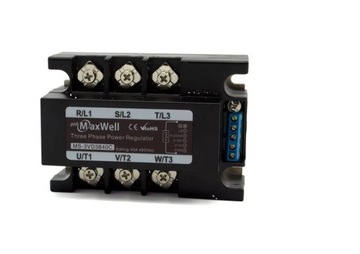 Полупроводниковый стабилизатор мощности ССР 40А 3Ф. 4–20 мА