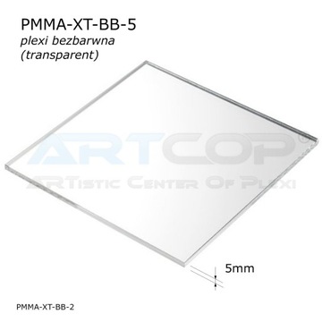 5mm - PLEXI, PLEKSI, PLEXA, PMMA na wymiar - 48H