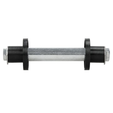 2 x kolo taczkowe pelne czarne 350 x 80 mm