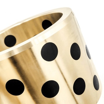 ПОДШИПНИК Скольжения, КОРИЧНЕВАЯ ВТУЛКА С ГРАФИТОМ EB65 25x33x30