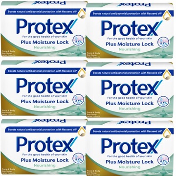 Protex Plus Moistuire Lock mydło w kostce 6x90g zestaw