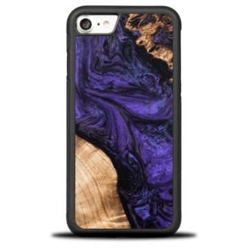 Pouzdro Bewood Unique pro iPhone 7/8 Se 2020 2022 fialový