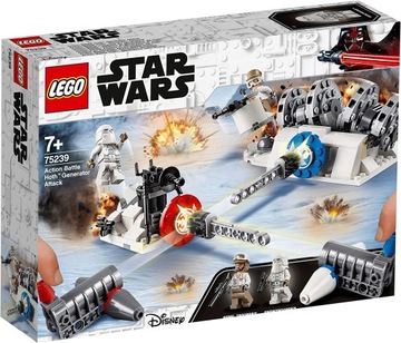 Klocki LEGO Star Wars Gwiezdne Wojny 75239 - Atak na generator na Hoth
