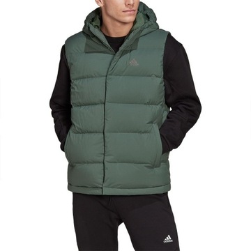 Bezrękawnik adidas Helionic Vest HG6274 SZARY; S