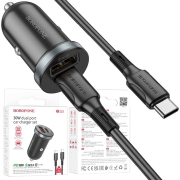 Szybka ładowarka Typ Typu C USB-C PD 30W do A33 A34 A53 A54 S20 S21 S22 S23