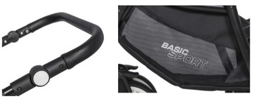 КОЛЯСКА 2в1 ГОНДОЛЬНАЯ ПРОГУЛКА Riko BASIC SPORT CARBON