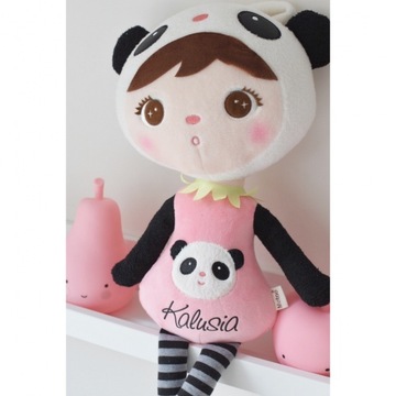 Przytulanka Panda Lalka Metoo z imieniem