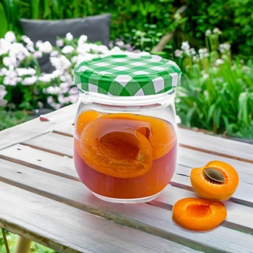 8x баночка стеклянная банка для консервирования, маринования меда, варенья 200 мл