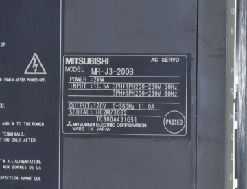 MR-J3-200B MITSUBISHI Сервоусилитель 2 кВт с ЧПУ