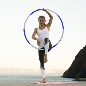 HULA HOP СКЛАДНОЕ КОЛЕСО ДЛЯ ПОХУДЕНИЯ, МАССАЖНАЯ ПЕНА