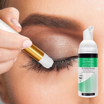 Lash Shampoo Безопасное мытье ресниц для наращивания