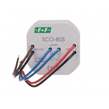Ściemniacz oświetlenia 12VDC 36W LED SCO-803 F&F