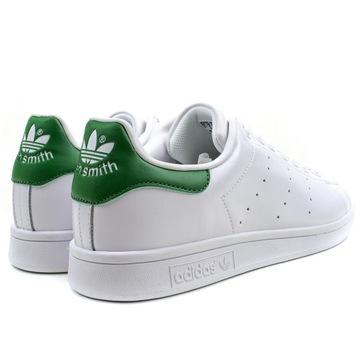 Oryginalne damskie buty sportowe Adidas STAN SMITH white/green 40 i 2/3