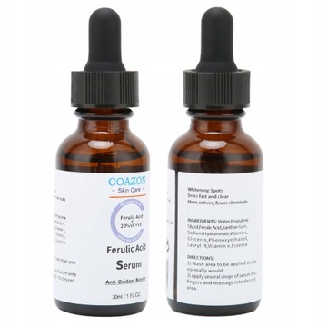 СЫВОРОТКА С ФЕРУЛОВОЙ КИСЛОТОЙ ВИТАМИНОМ С ВИТАМИНОМ Е 30 мл
