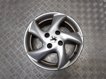 RÁFKY 15” HLINÍK KOMPLET PEUGEOT 206