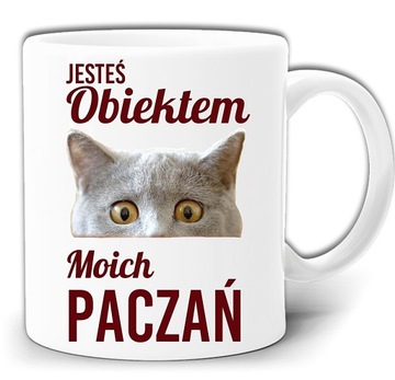 JESTEŚ OBIEKTEM MOICH PACZAŃ KUBEK + PUDEŁKO GW357