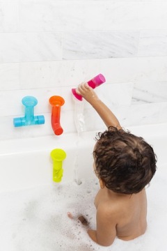 Boon Bath/Water Toy Pipes Фиолетовый 12 м+