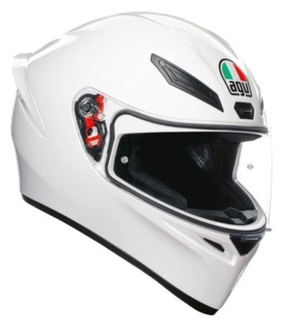 Kask Motocyklowy AGV K1 S Biały Połysk M