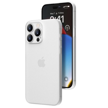 Etui ultra cienkie najcieńsze minimalistyczne Air PP Case do iPhone 15 Pro
