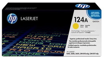 Toner YELLOW Hp 124A Q6002A ŻÓŁTY HP 1600 2600