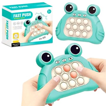 Fast push puzzle pop it GRA ANTYSTRESOWA zręcznościowa Żabka