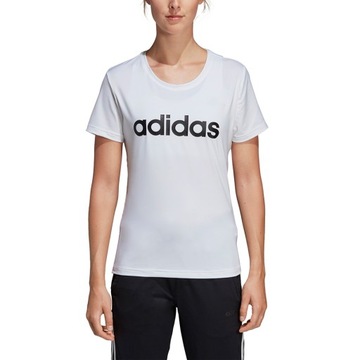 Koszulka adidas W D2M Logo Tee W DU2080 S