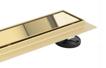 ODPŁYW LINIOWY ZŁOTY PODŁOGOWY 60 cm REA NEOX ODWODNIENIE POD PRYSZNIC