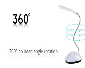 ГИБКАЯ СВЕТОДИОДНАЯ ШКОЛЬНАЯ НАСТОЛЬНАЯ ЛАМПА