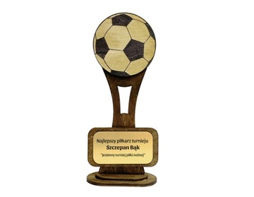 Статуэтка футбольного кубка с ГРАВИРОВКОЙ, подарок