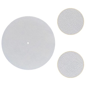 Коврик для проигрывателя дисков Вибропоглощающий войлок улучшает звук 12-дюймовый,