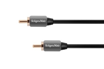 Kabel 1RCA-1RCA 1.0m Kruger&Matz (1LL)