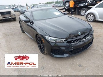 BMW Seria 8 II 2019 BMW Seria 8 2019, M850I XDRIVE, 4.4, 4x4, od ubezpieczalni 4.4 Benzyna