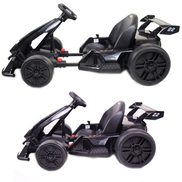 БЫСТРЫЙ ДРИФТ ГОКАРТ С АККУМУЛЯТОРОМ 24 В, ДЕТСКИЙ ДЕНЬ, РЕГУЛИРУЕМАЯ РАМА