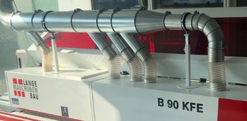 Кромкооблицовочный станок LANGE B90KFE, предварительный резак + углы + скребки В НАЛИЧИИ |