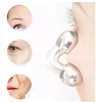 Вращающийся 3D-массажер для укрепления лица и глаз.