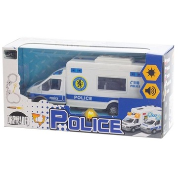 SAMOCHÓD POLICJA ŚWIATŁO/DŹWIĘK