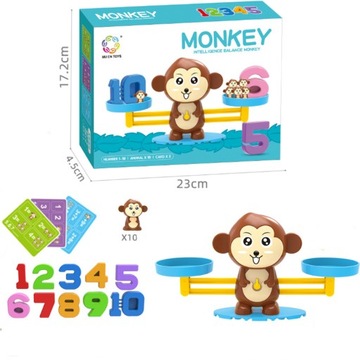 ВЕСЫ ОБУЧАЮЩИЕСЯ СЧЕТУ ДЛЯ ДЕТЕЙ МАТЕМАТИЧЕСКАЯ ИГРУШКА ИГРА МОНТЕССОРИ МАТЕМАТИКА