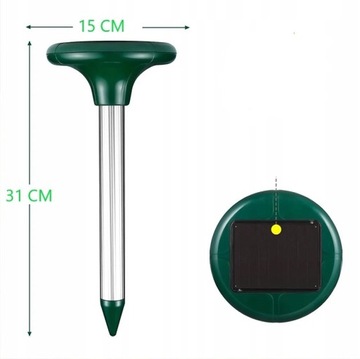 САМЫЙ БОЛЬШОЙ ОТПУСКАТЕЛЬ КРОТОВ ПОЛЕВКИ СОЛНЕЧНЫЙ 2 ШТ.
