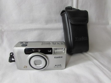 Konica BM-S 630Z aparat analogowy APS + etui + film APS
