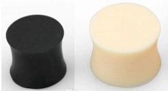 TUNEL TUNELE PLUGI SYLIKONOWY PLUG 10 mm WYBÓR