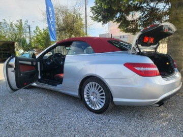 Mercedes Klasa E W212 Kabriolet 250 CGI BlueEFFICIENCY 204KM 2012 Mercedes E 200 1.8 204 KM Mały Przebieg Stan BDB, zdjęcie 10