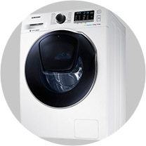 Стирально-сушильная машина Samsung AddWash WD80K5A10OW 1400 кг 7 кг