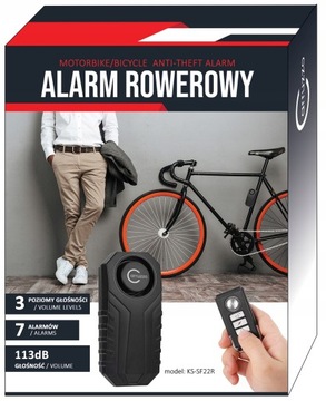 ALARM ROWEROWY BLOKADA PILOT do Roweru Quada MOTOR