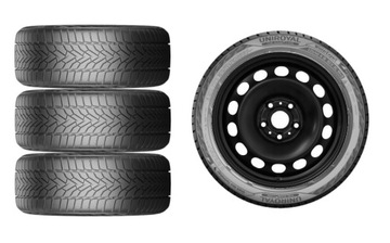 KOŁA ZIMA CITROEN C4 C5 205/55R16 UNIROYAL
