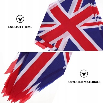 Флаг Великобритании, висящий британское украшение