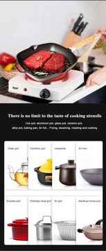 Электроплита мощностью 1000 Вт. Конфорка