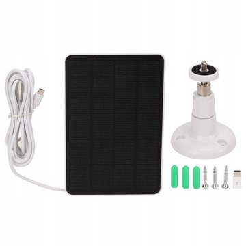 ZESTAW SOLARNY 4W DO ŁADOWANIA AKUMULATOR 600MAH
