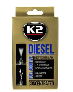 K2 DIESEL ДЛЯ ОЧИСТКИ ДИЗЕЛЬНЫХ ИНЖЕКТОРОВ 50мл